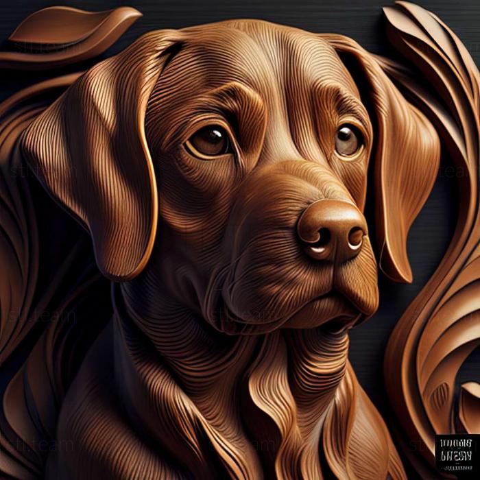 3D model Howavart dog (STL)